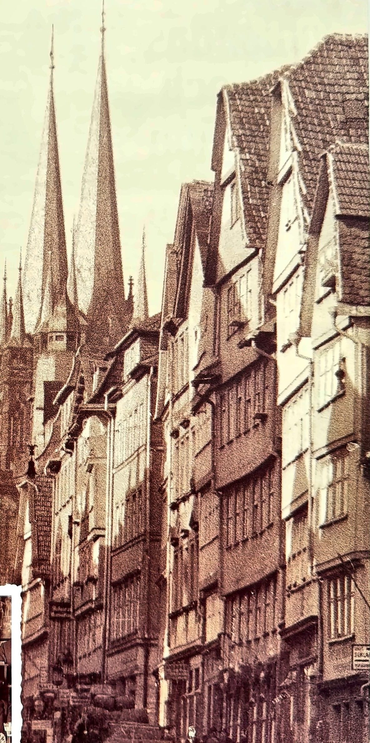 Oberste Gasse um 1937, Blick zur Martinskirche